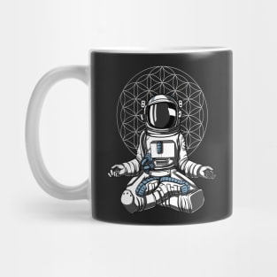 Space Astronaut Zen Yoga Meditation Mug